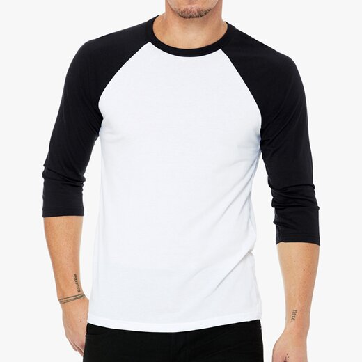 3\4 Sleeve Baseball Tee