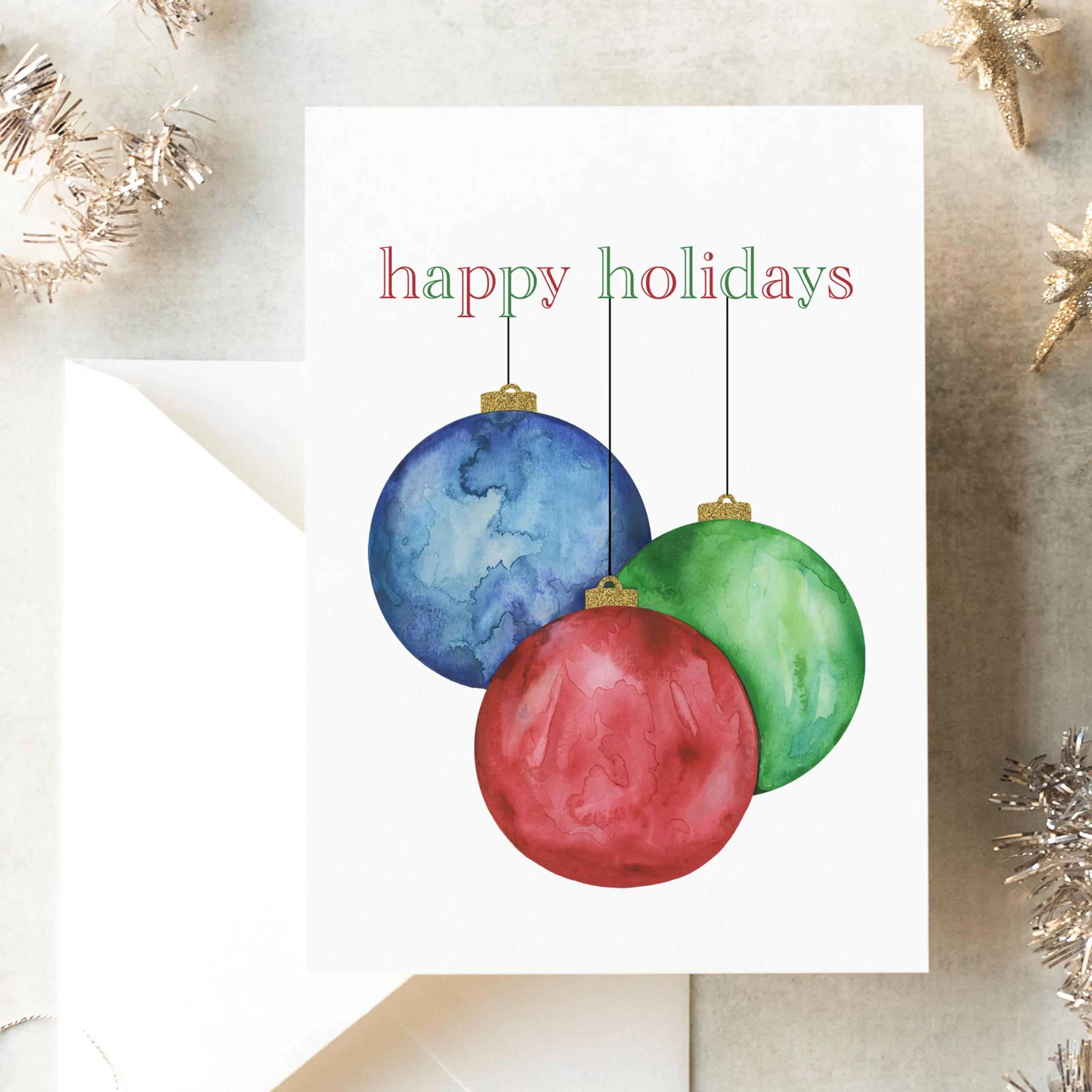 Holiday Cards (Two-sided print)